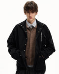 Men's Washed Cotton Utility Field Jacket