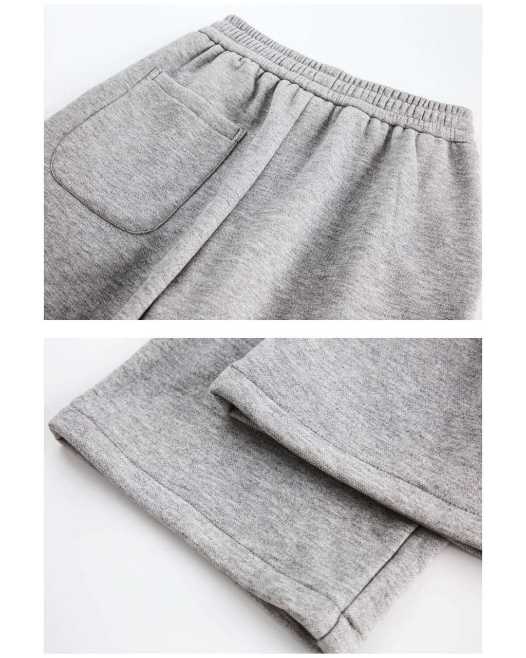 Men's Wide-Leg Knit Jersey Lounge Trousers