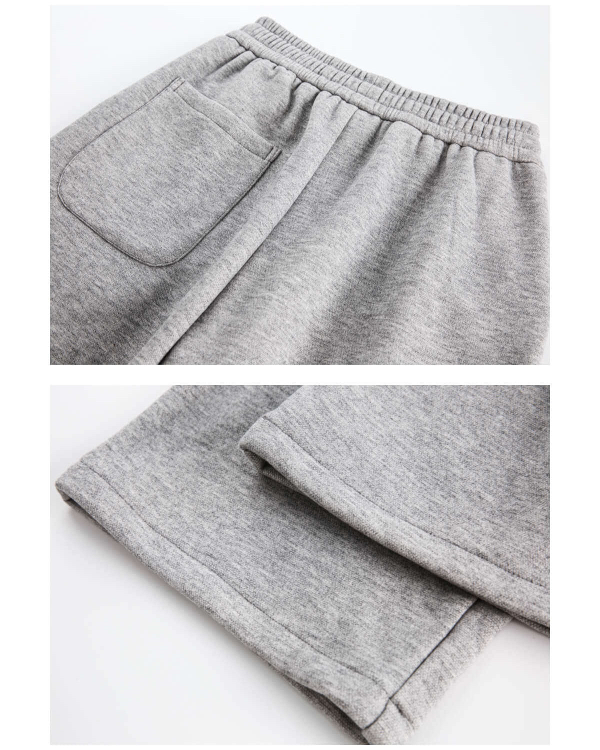 Men's Wide-Leg Knit Jersey Lounge Trousers