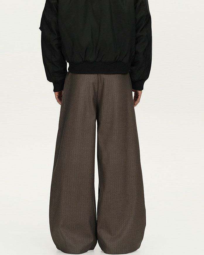 Pilot Bomber Pleated Trousers