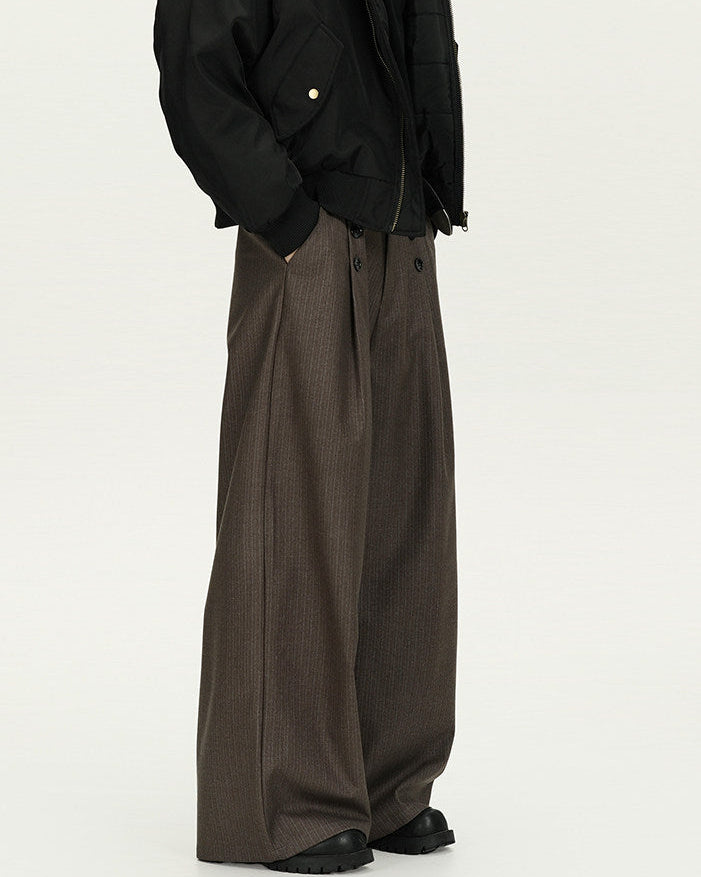 Pilot Bomber Pleated Trousers