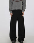 Men's Wide-Leg Stretch Trousers