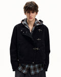 Men's Washed Cotton Toggle Jacket